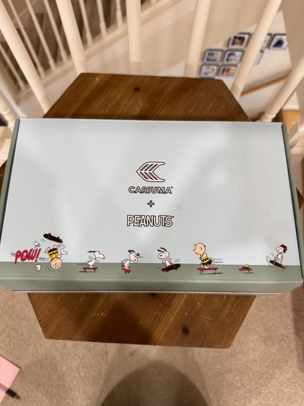 Cariuma OCA Low x Peanuts Snoopy Skate Sneaker Low Top Unisex (M 9, W 10.5) - Picture 3 of 6